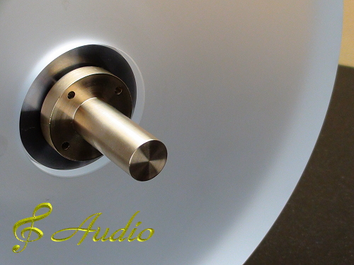 Acrylic Platter & Bearing Assembly for DIY LP Turntable  